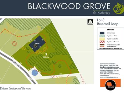 Lot 3,  Blackwood Grove, Kudardup WA 6290