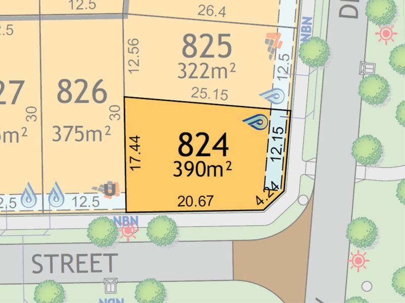 Lot 824,  Berkeley Drive, Vasse WA 6280