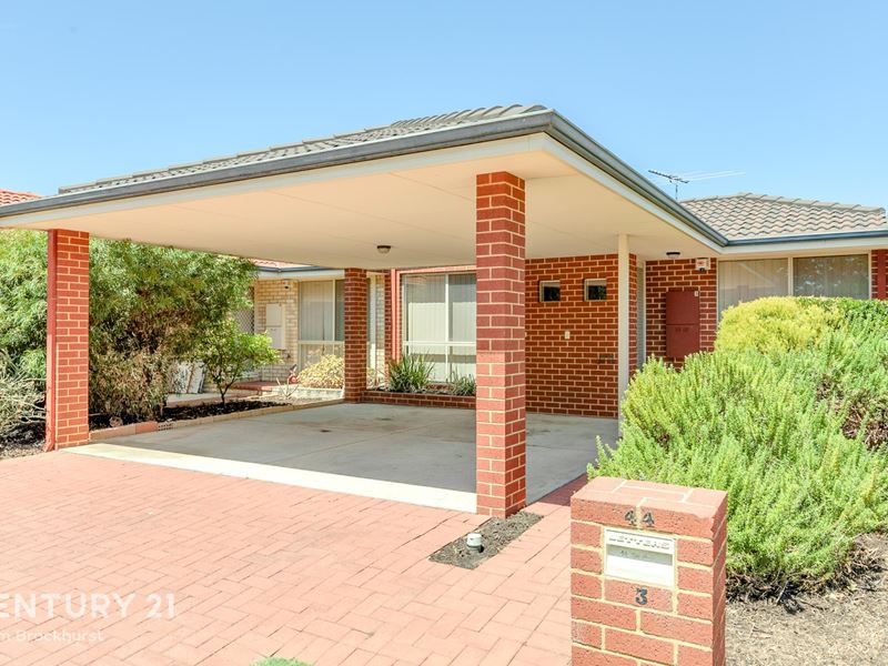 3/44 Pearson Drive, Success