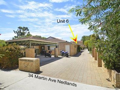 6/34 Martin Avenue, Nedlands WA 6009