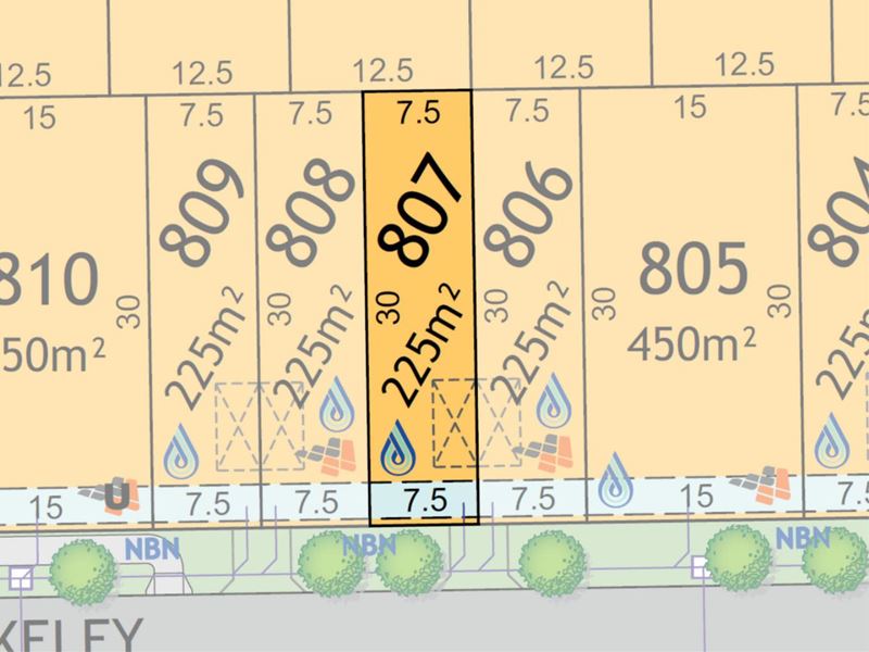 Lot 807,  Berkeley Drive, Vasse