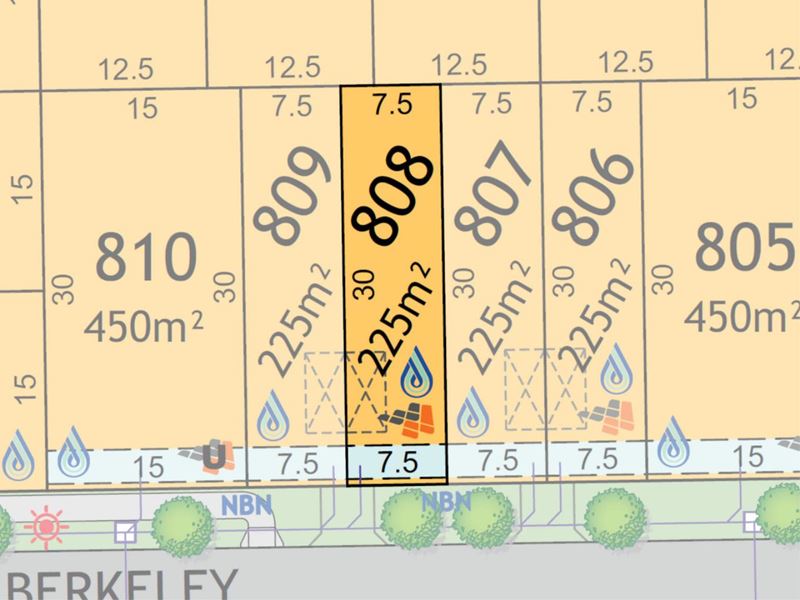 Lot 808,  Berkeley Drive, Vasse WA 6280