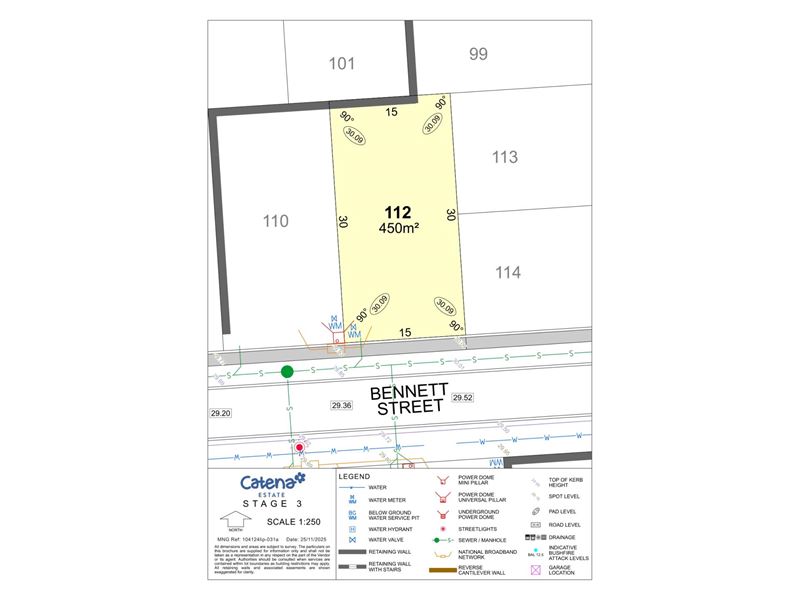 Lot 112,  Bennett  Street, Anketell