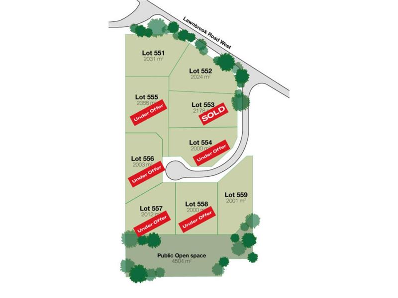 Lot 551, 98 Lawnbrook Road West, Walliston