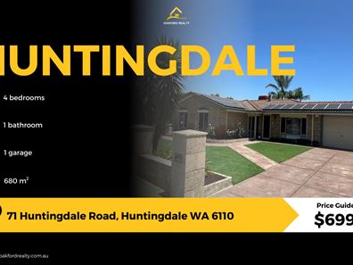 71 Huntingdale Road, Huntingdale WA 6110