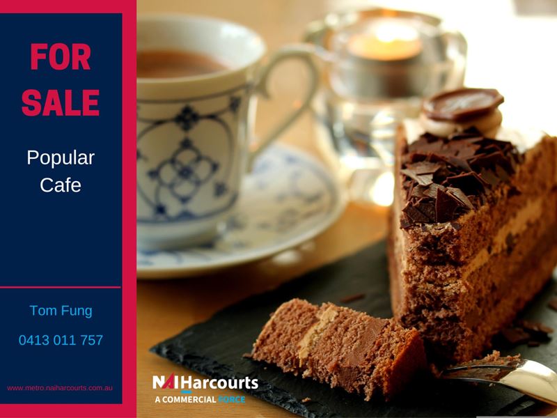 Food/Hospitality - Cafe For Sale