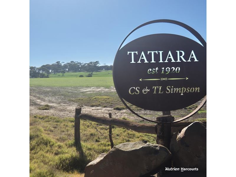 Tatiara Farm, Gilliminning Road, Wickepin WA 6370
