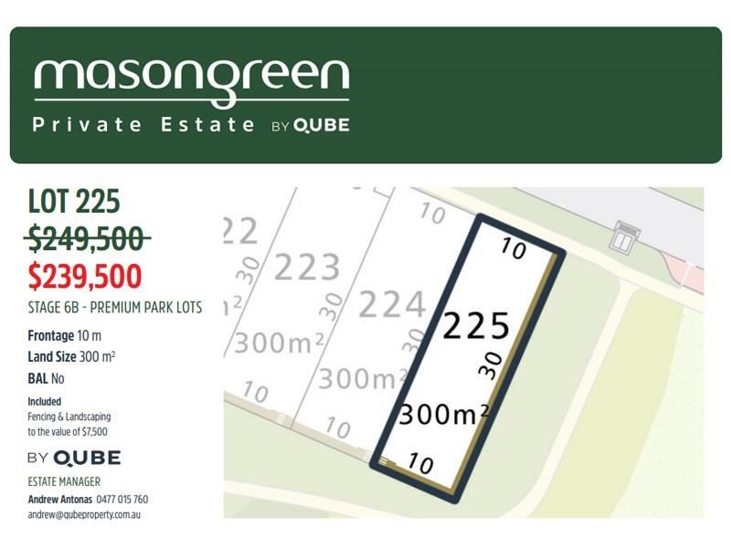 Lot 225,  Donnelly Street, Piara Waters WA 6112