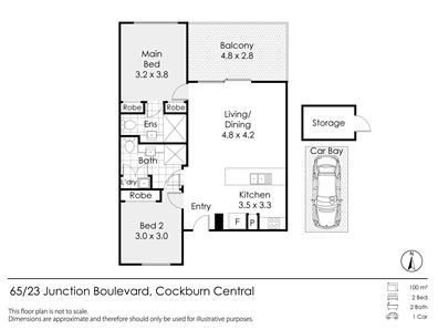 65/23 Junction Boulevard, Cockburn Central WA 6164