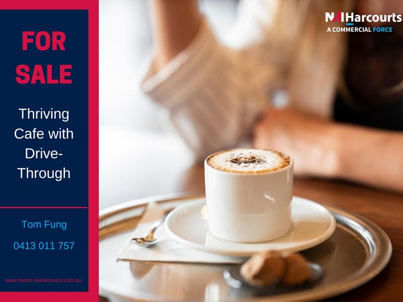 Food/Hospitality - Thriving Café with Drive-Through in Prime Shopping Centre Location - For Sale!