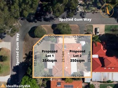 Lot 1 Or 2/5 Spotted Gum  way, Willetton WA 6155
