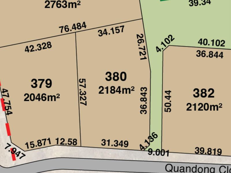 Lot 380,  Nash Drive, Vasse WA 6280