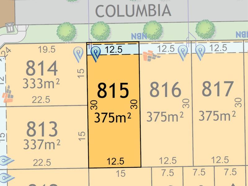 Lot 815,  Columbia Street, Vasse WA 6280