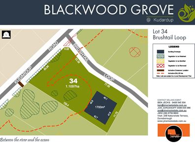 Lot 34,  Blackwood Grove, Kudardup WA 6290