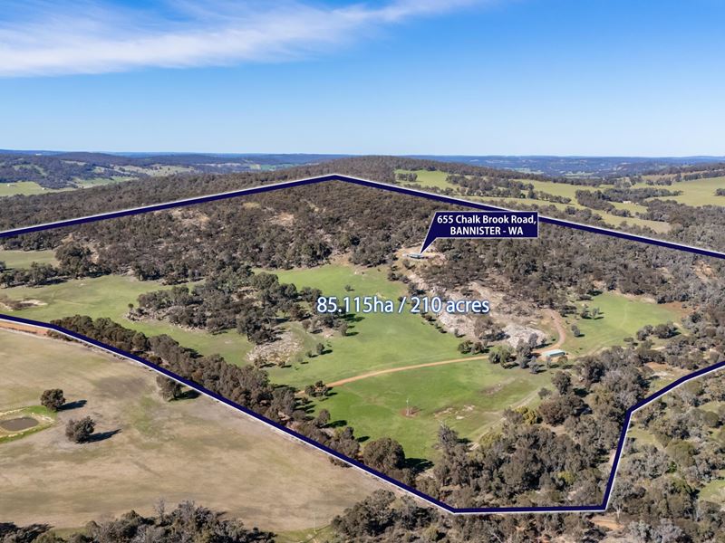 655 Chalk Brook Road, Bannister WA 6390