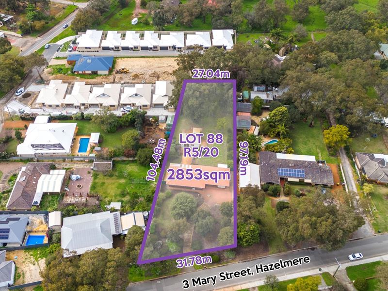 Lot 88, 3 Mary Street, Hazelmere