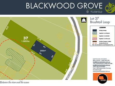 Lot 37,  Blackwood Grove, Kudardup WA 6290