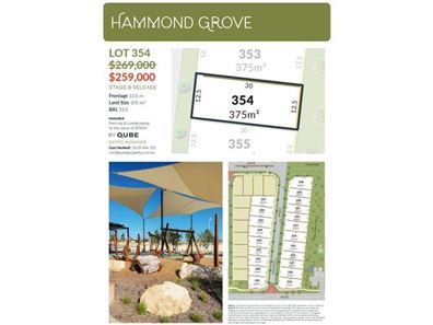 Lot 354,  Jennings Street, Hammond Park WA 6164