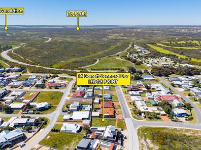 14 BARRETT-LENNARD DRIVE, Ledge Point WA 6043