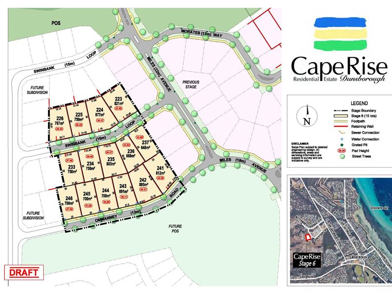 Cape Rise Estate - Stage 6, Dunsborough WA 6281