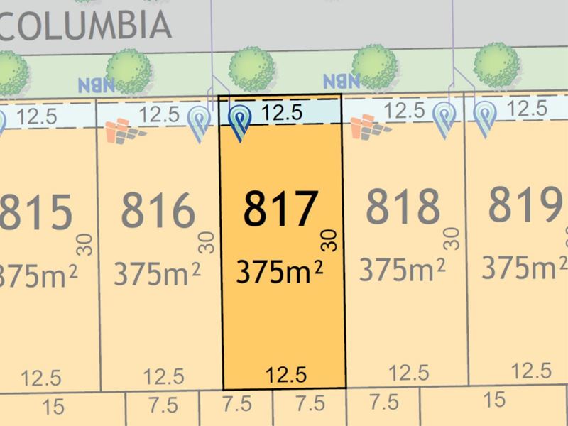 Lot 817,  Columbia Street, Vasse WA 6280