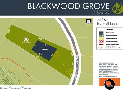 Lot 36,  Blackwood Grove, Kudardup WA 6290