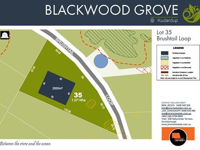 Lot 35,  Blackwood Grove, Kudardup WA 6290