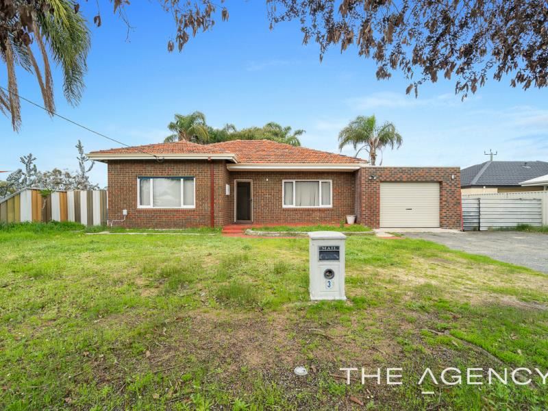 3 Wellington Street, Queens Park WA 6107