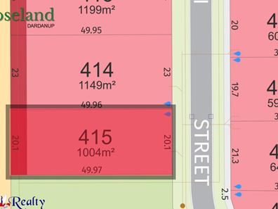 Lot 415,  Garbelini Street, Dardanup WA 6236
