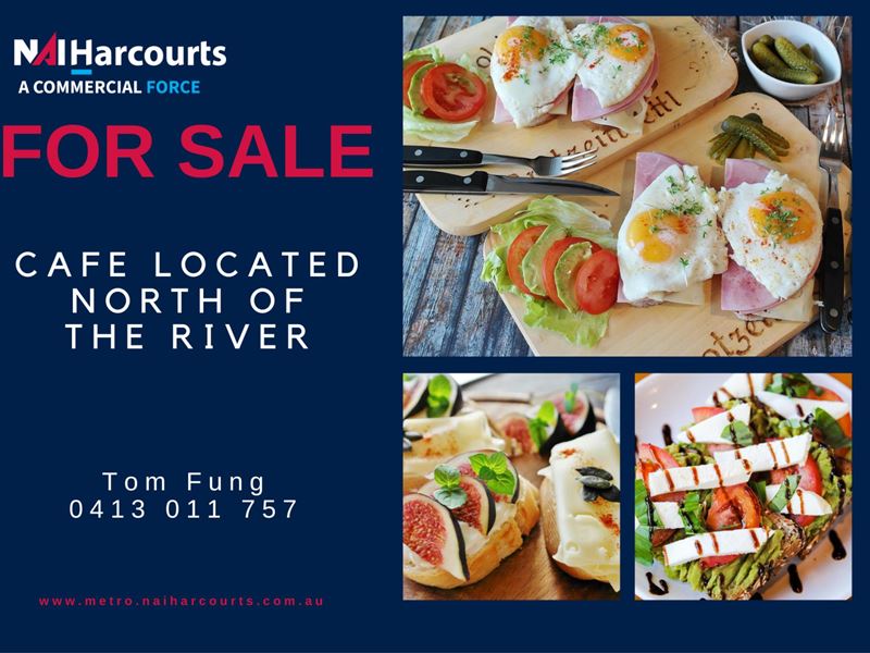 Food/Hospitality - Café for Sale - Prime Location North of the River