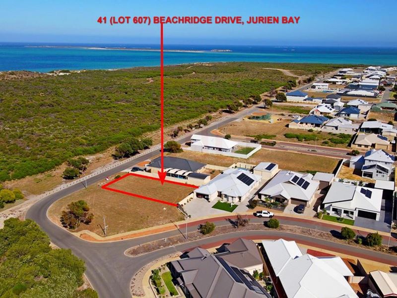 Lot 607, 41 Beachridge Drive, Jurien Bay