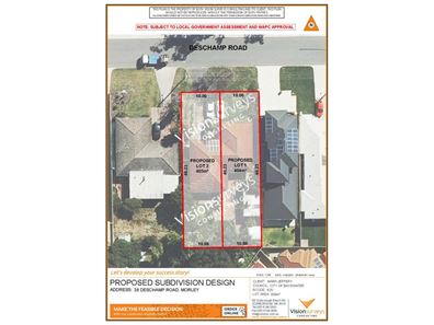 Proposed Lot 1 Deschamp Road, Morley WA 6062