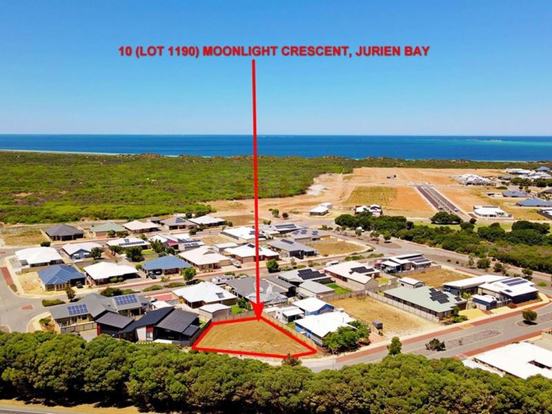 Lot 1190, 10 Moonlight Crescent, Jurien Bay WA 6516
