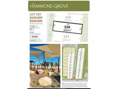 Lot 350,  Jennings Street, Hammond Park WA 6164