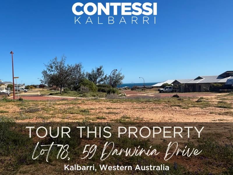 Lot 78, 59 Darwinia Drive, Kalbarri WA 6536