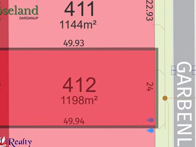 Lot 412,  Garbelini Street, Dardanup WA 6236