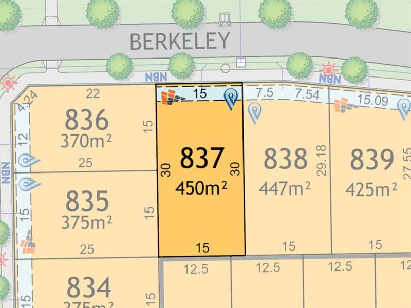 Lot 837,  Berkeley Drive, Vasse WA 6280