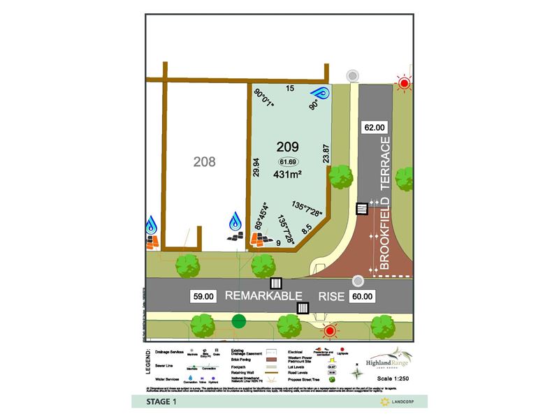 Lot 209 Corner of Brookfield Terrace and Remarkable Rise, Jane Brook