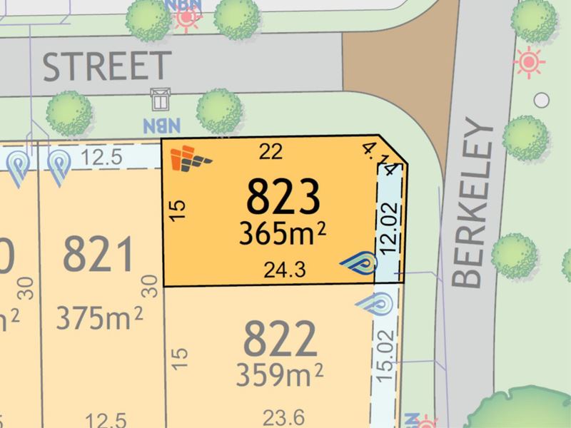 Lot 823,  Berkeley Drive, Vasse WA 6280