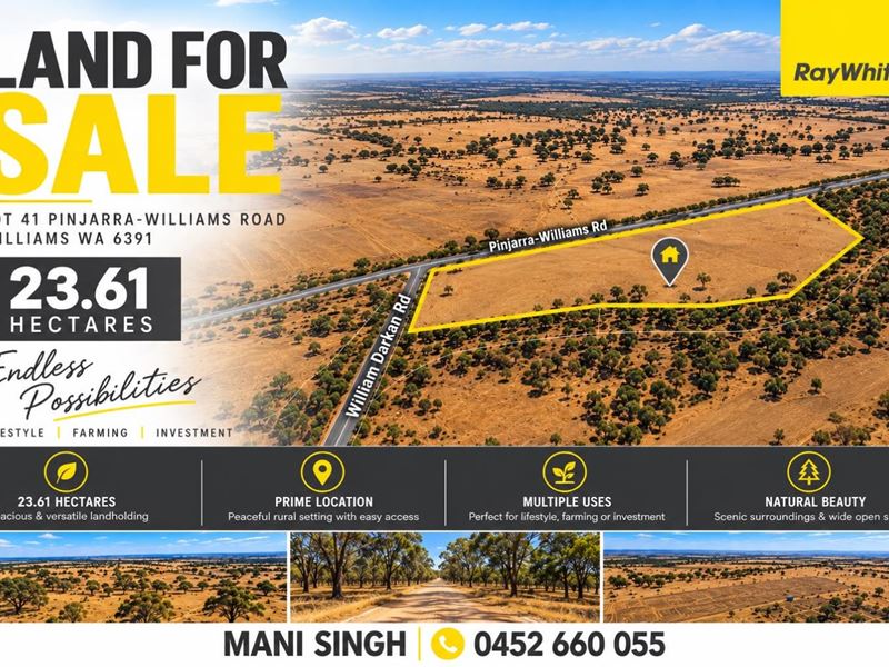 lot 41 Pinjarra-Williams Road, Williams