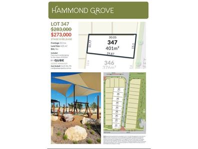 Lot 347,  Jennings Street, Hammond Park WA 6164