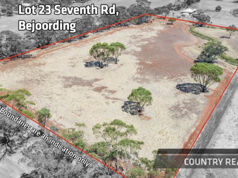 Lot 23,  Seventh Road, Bejoording, Toodyay