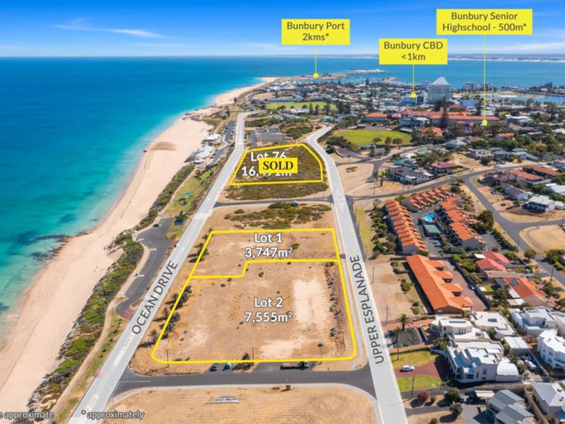 Lots 1&2/75 & 76 Ocean Drive, Bunbury