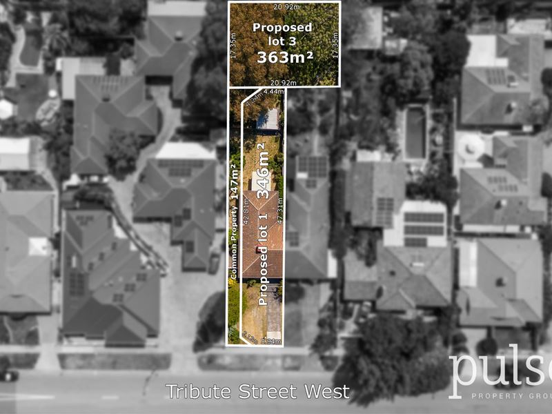 42 Tribute Street West and Proposed Lots 1 & 3, Shelley WA 6148