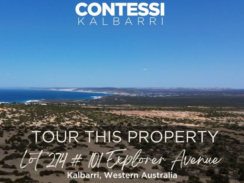 Lot 274, 101 Explorer Avenue, Kalbarri WA 6536
