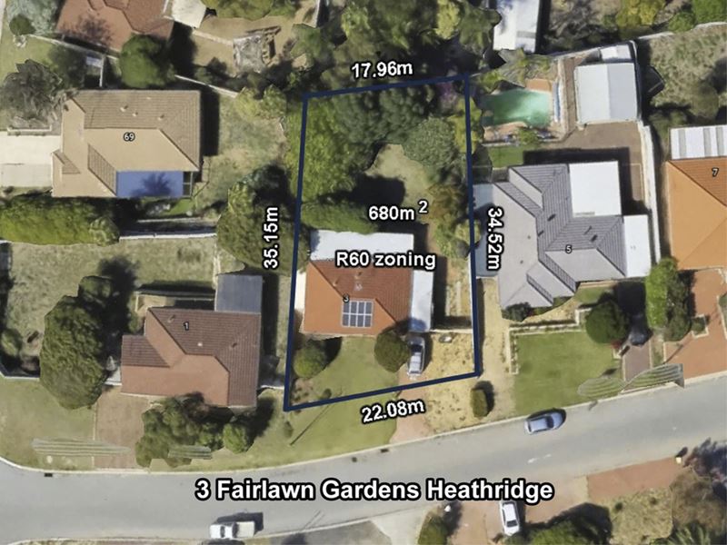 3 Fairlawn Gardens, Heathridge