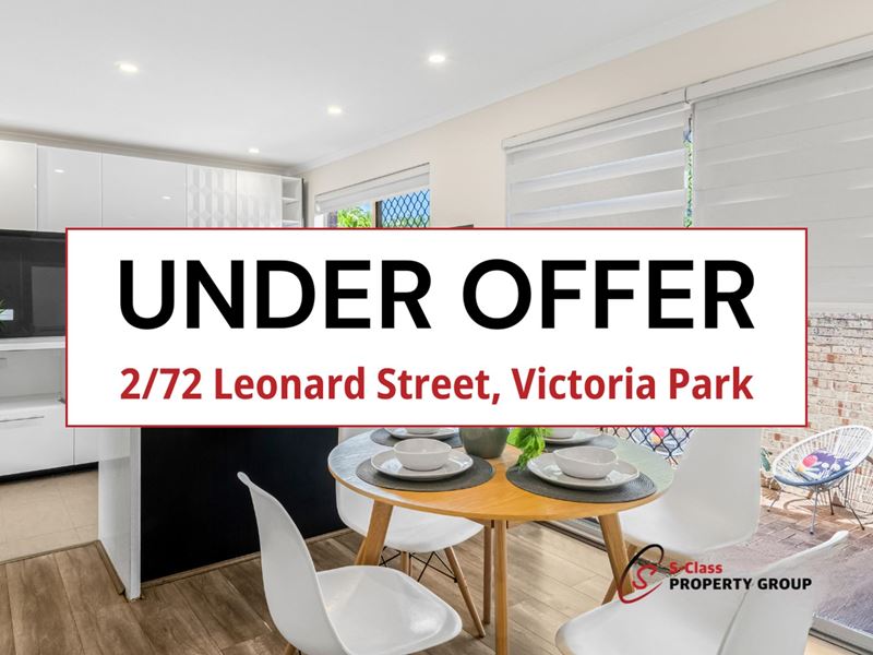 2/72 Leonard Street, Victoria Park WA 6100