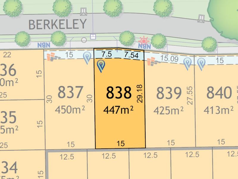 Lot 838,  Berkeley Drive, Vasse WA 6280