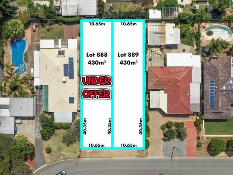 Lot 888, 25B Kenny  Drive, Duncraig WA 6023