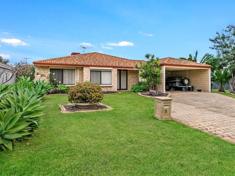 5 Nunton  Place, Port Kennedy WA 6172